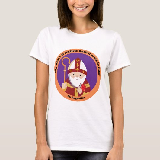 Sint-Augustinus van Hippo T-shirt (Voorkant)