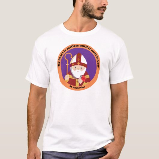 Sint-Augustinus van Hippo T-shirt (Voorkant)