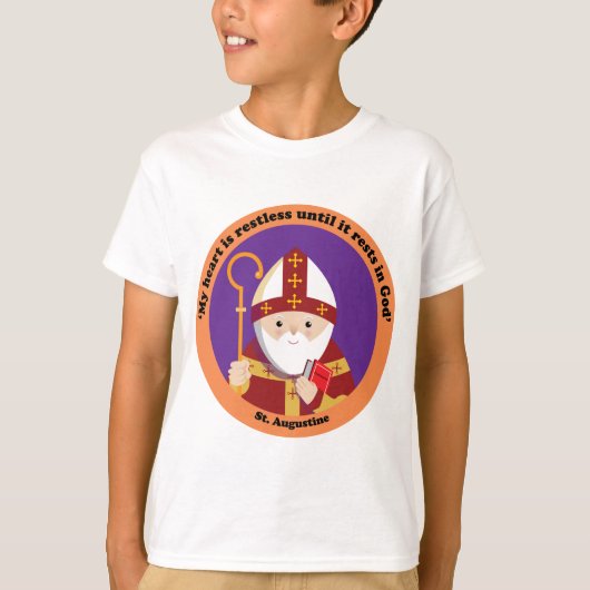 Sint-Augustinus van Hippo T-shirt (Voorkant)