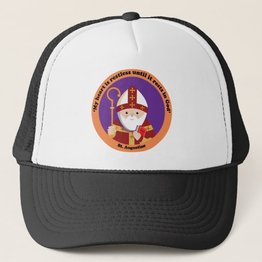 Sint-Augustinus van Hippo Trucker Pet (Voorkant)