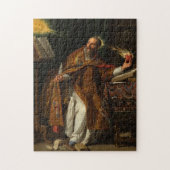 Sint Augustinus van Philippe de Champaigne Legpuzzel (Verticaal)