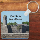 Sint-Augustinusbrug van leeuwen en fotografie Sleutelhanger (Achterkant)