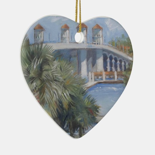 Sint-Augustinusbrug van Lions Keramisch Ornament (Rechts)