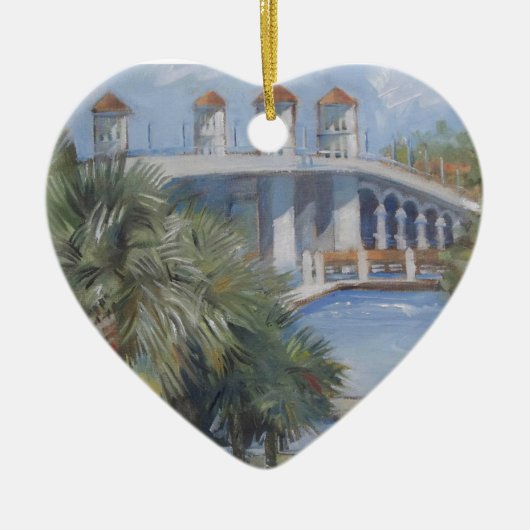 Sint-Augustinusbrug van Lions Keramisch Ornament (Voorkant)