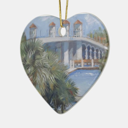 Sint-Augustinusbrug van Lions Keramisch Ornament (Links)