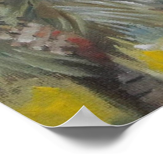 Sint-Augustinusbrug van Lions Poster (Hoek)