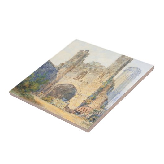 Sint Augustinuspoort, Canterbury Tegeltje (Zijkant)