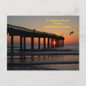 Sint-Augustinusstrand Feestdagenkaart (Voorkant)