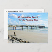 Sint-Augustinusstrand Feestdagenkaart (Voorkant / Achterkant)