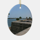 Sint-AugustinusUitzicht van fort naar brug Keramisch Ornament (Rechts)