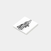 Sint-Barbara de Grote Martelaar Heilige Grafische Post-it® Notes (Schuin)