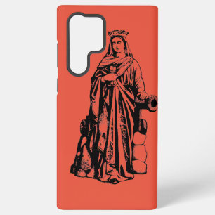 Sint Barbara de Grote Martelaar Heilige Grafische Samsung Galaxy Hoesje