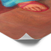 Sint Barbara en Sint-Catharina Poster (Hoek)