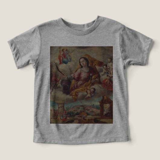 Sint Barbara Maagd en martelaar (Design voorkant)