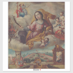 Sint Barbara Maagd en martelaar Sticker