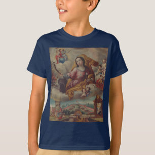 Sint Barbara Maagd en martelaar T-shirt