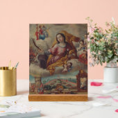 Sint Barbara maagd en martelares Acryl Bord (Huwelijk)