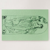 Sint Barbara Maagd en martelares Legpuzzel (Horizontaal)