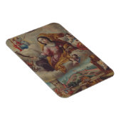 Sint Barbara maagd en martelares Magneet (Rechterzijde)