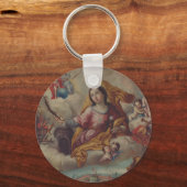 Sint Barbara maagd en martelares Sleutelhanger (Voorkant)