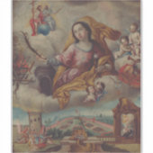 Sint Barbara maagd en martelares Sticker (Voorkant)