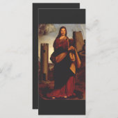 Sint Barbara van Giovanni Antonio Bolverkeer (Voorkant / Achterkant)