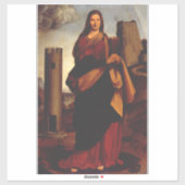 Sint Barbara van Giovanni Antonio Bolverkeer Sticker (Vel)