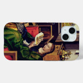 Sint Barbara (van Werl Altarstuk, 1438) Case-Mate iPhone Case (Achterkant (horizontaal))