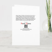 Sint Barbara's Day (M 007) Greeting Kaart (Achterkant)