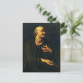 Sint Bartholomeus de apostel door Rubens Briefkaart (Staand voorkant)