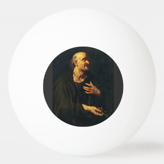 Sint Bartholomeus de apostel door Rubens Pingpongbal (Voorkant)