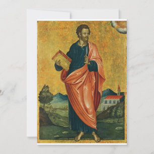 Sint-Bartholomeüs de apostel Fijne Kunst Bedankkaart