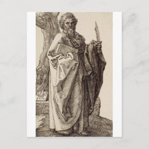 Sint Bartholomeus de Apostel Fijne Kunst Briefkaart