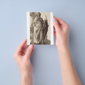 Sint-Bartholomeüs de apostel Fijne Kunst Flyer (Hand)