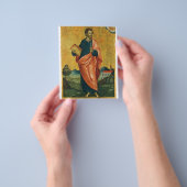 Sint-Bartholomeüs de apostel Fijne Kunst Flyer (Hand)