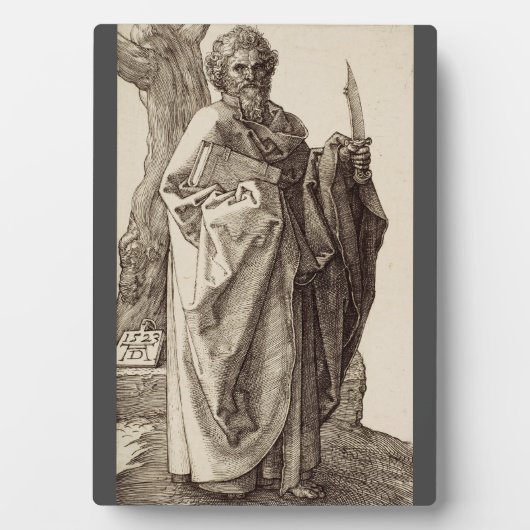 Sint-Bartholomeüs de apostel Fijne Kunst Fotoplaat (voorkant)