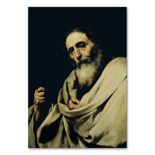 Sint-Bartholomeüs de apostel Fijne Kunst Kaart (Voorkant)
