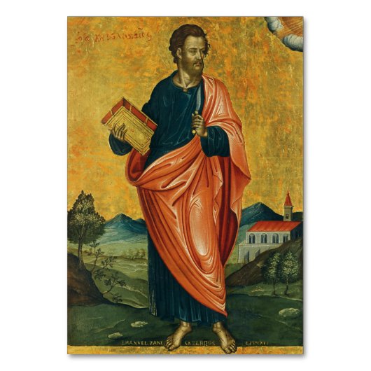 Sint-Bartholomeüs de apostel Fijne Kunst Kaart (Voorkant)