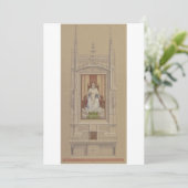 Sint-Bartholomeüs de apostel Fijne Kunst Kaart (Staand voorkant)