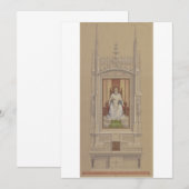 Sint-Bartholomeüs de apostel Fijne Kunst Kaart (Voorkant / Achterkant)