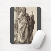 Sint-Bartholomeüs de apostel Fijne Kunst Muismat (Met muis)