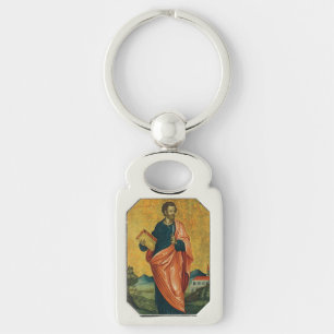 Sint-Bartholomeüs de apostel Fijne Kunst Sleutelhanger