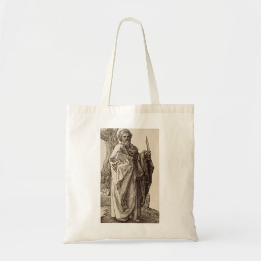 Sint-Bartholomeüs de apostel Fijne Kunst Tote Bag (Voorkant)
