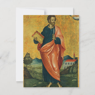 Sint Bartholomeus de apostel orthodoxe icoon