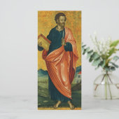 Sint Bartholomeus de apostel orthodoxe icoon (Staand voorkant)