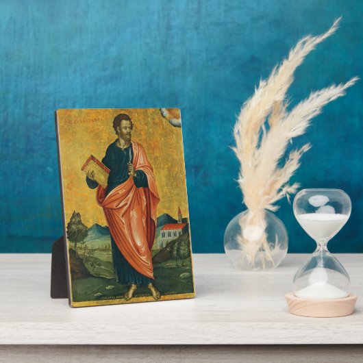 Sint Bartholomeus de apostel orthodoxe icoon Fotoplaat (Zijkant)