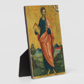 Sint Bartholomeus de apostel orthodoxe icoon Fotoplaat (Zijkant)