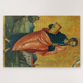 Sint Bartholomeus de apostel orthodoxe icoon Legpuzzel (Horizontaal)