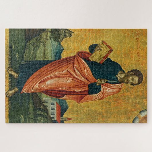Sint Bartholomeus de apostel orthodoxe icoon Legpuzzel (Horizontaal)