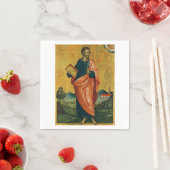 Sint Bartholomeus de apostel orthodoxe icoon Servet (Insitu)